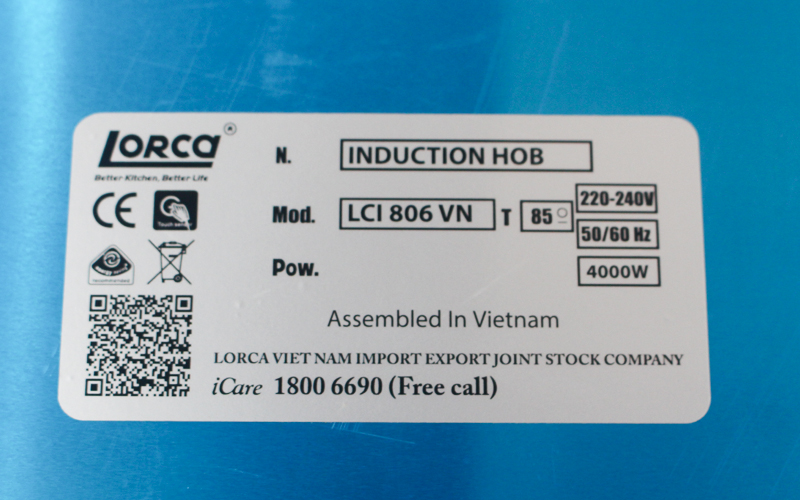 bếp từ lorca lci806vn