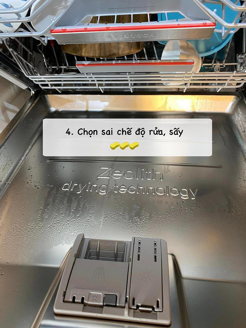 Lý do bát đũa sau khi rửa vẫn ướt?