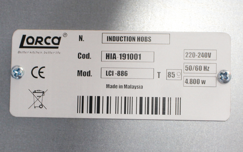 tem nhập khẩu bếp từ lorca lci886