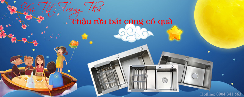 Tết trung thu, chậu rửa bát cũng có quà chứ sao?