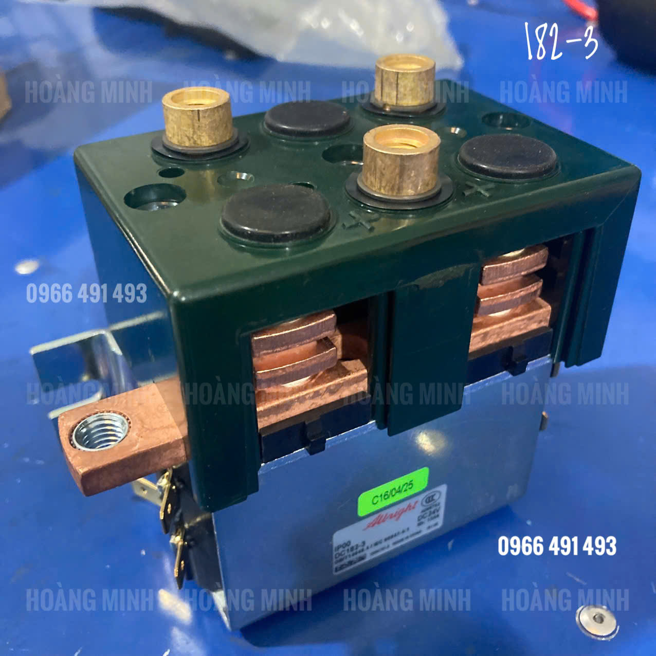 contactor đảo chiều động cơ DC24V 182-3