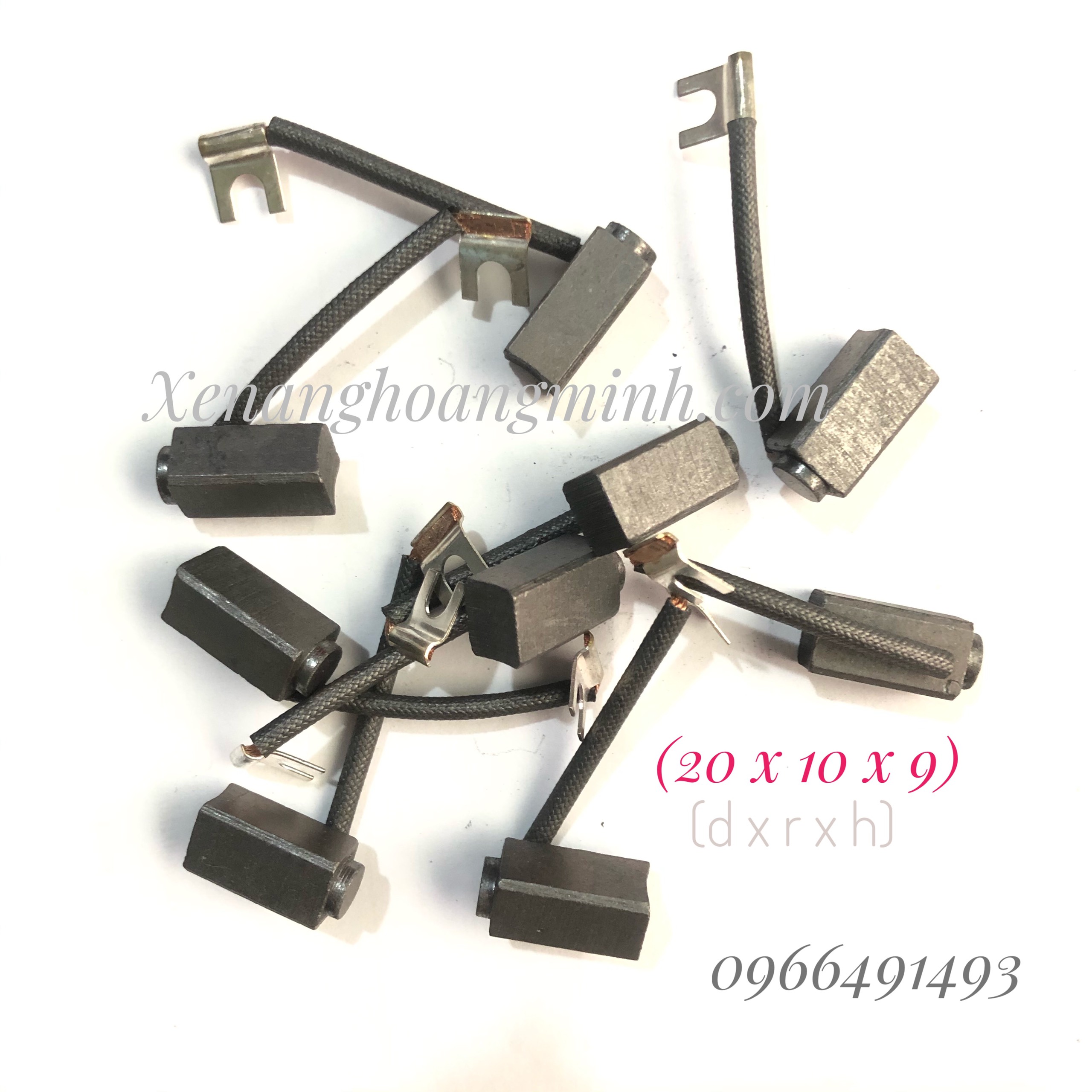 Chổi than động cơ motor 20x10x9