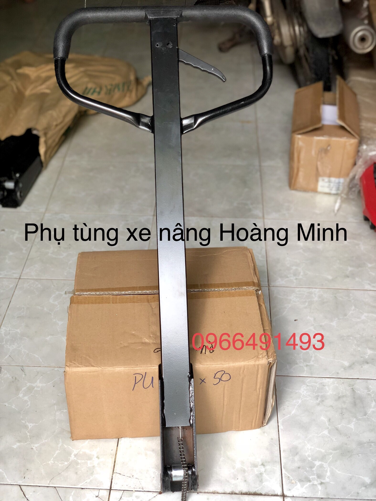 Cần gạt tay bơm xe nâng 