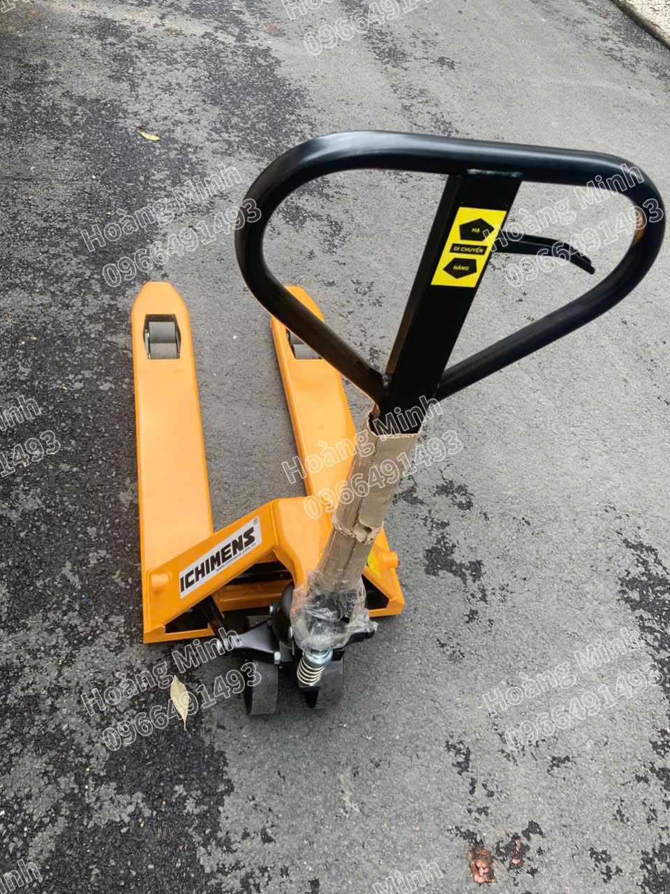 Xe nâng tay thấp 2500kg càng dài 950mm