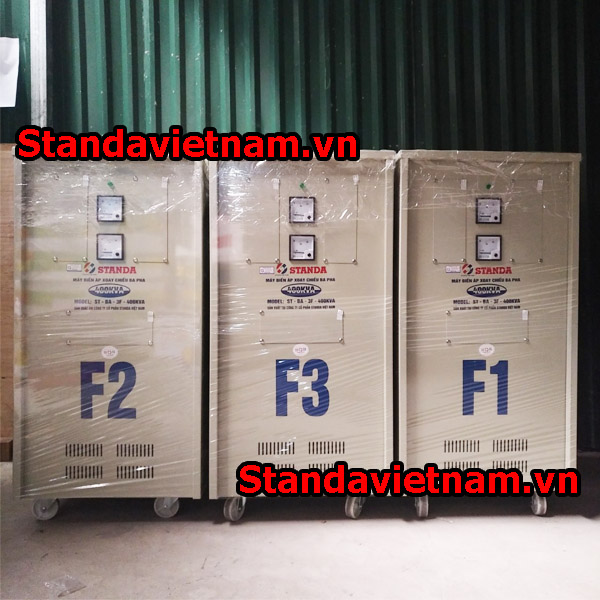 biến áp standa 400kva đổi nguồn 380v xuống 220v & 200v