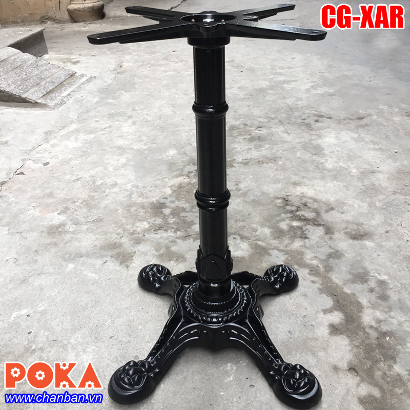 Chân bàn gang đúc mỹ nghệ CG-XAR