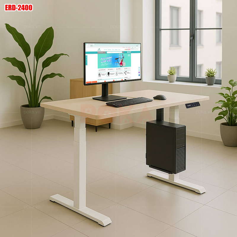 bàn làm việc đứng văn phòng erd-2400