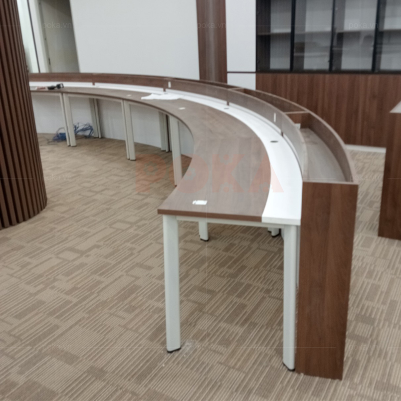 Hệ khung bàn oval tháo rời lắp ghép