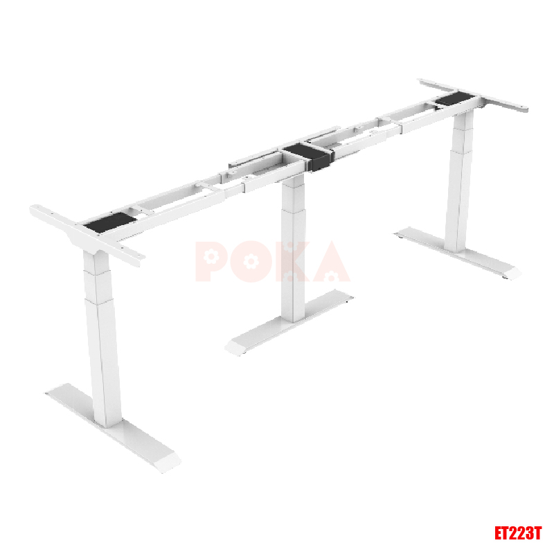 Chân bàn nâng hạ 3 trụ 3 động cơ điện ET233T