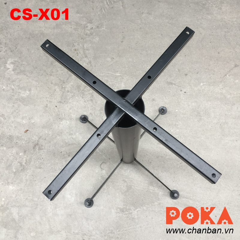Chân bàn sắt chữ thập