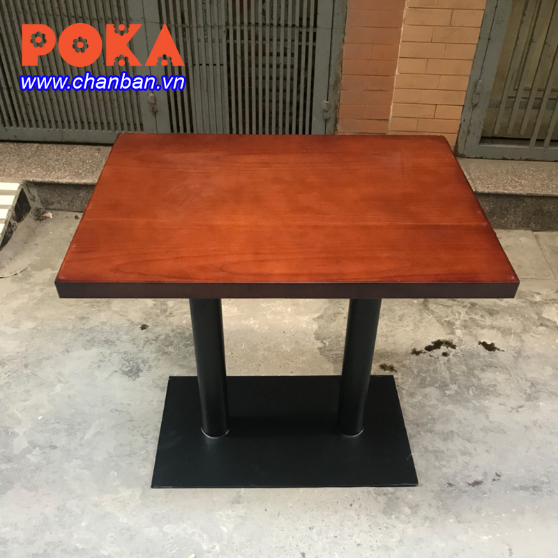 Mặt bàn chữ nhật gỗ veneer 60x80cm