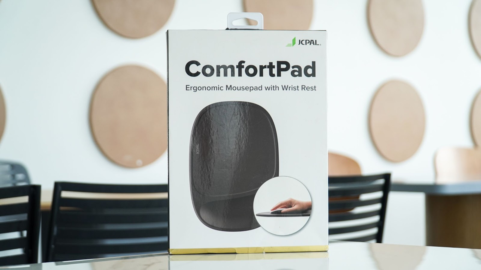 Trên tay lót chuột chống mỏi cổ tay JCPal ComfortPad: Thiết kế công thái học, bảo vệ cổ tay khi dùng thời gian dài