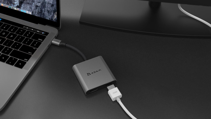 Cổng Chuyển| Hub 2in1 usb-c adam elements