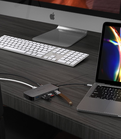 Cổng Chuyển Hub X Adam Elements USB-C 10 in