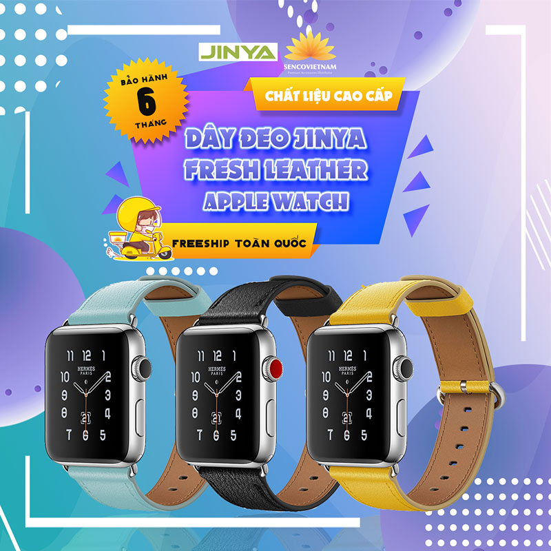 Dây đeo Apple Watch cực hợp cho phái nữ thương hiệu JINYA