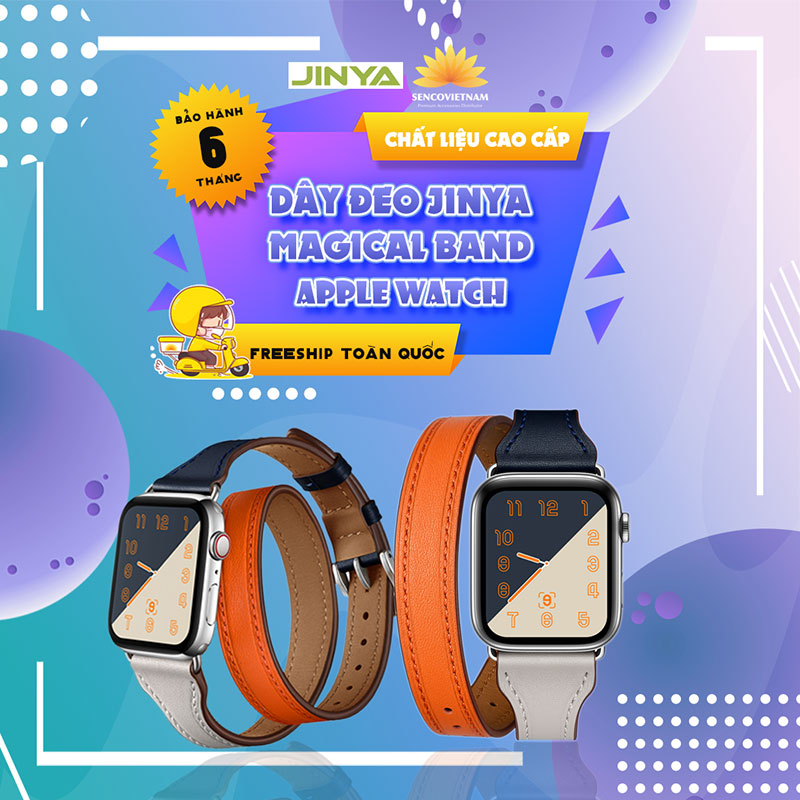 Dây đeo Apple Watch cực hợp cho phái nữ thương hiệu JINYA