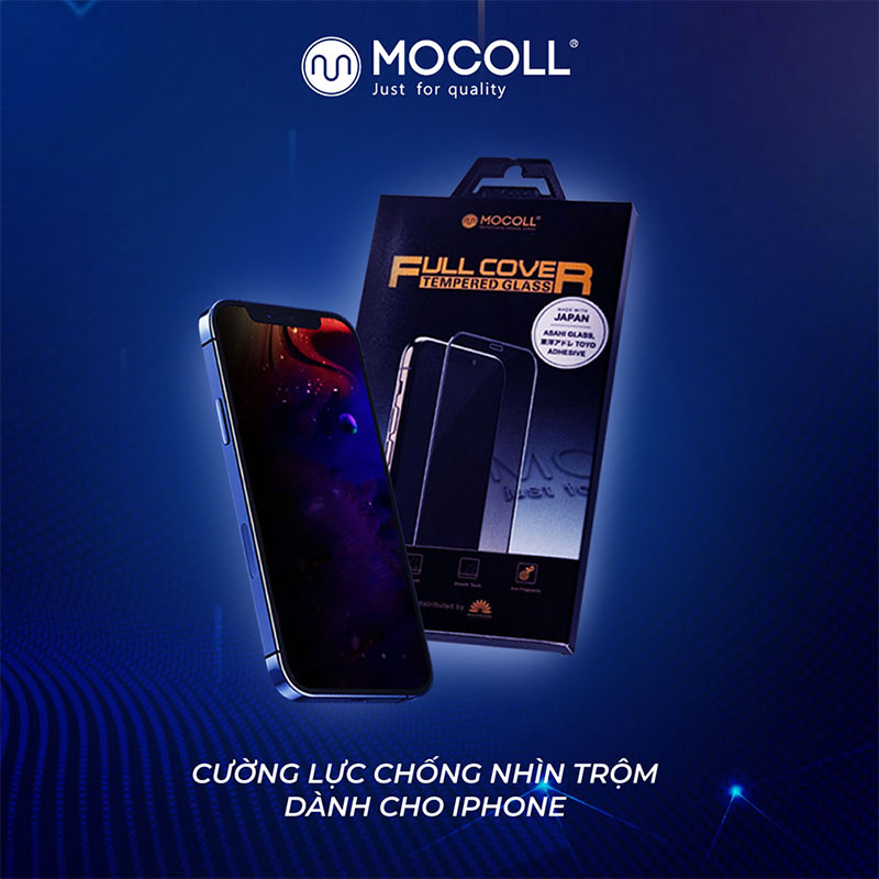 cường lực iPhone Macbook thương hiệu Mocoll
