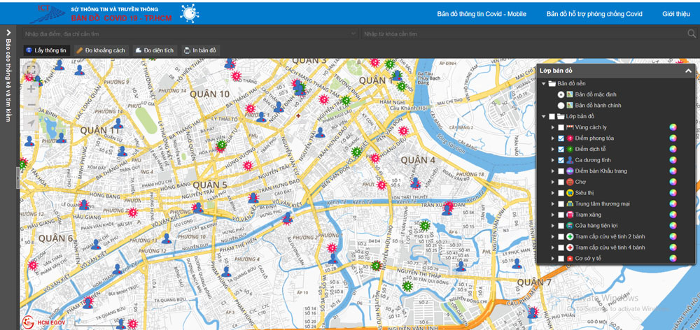 Hồ Chí Minh hỗ trợ cập nhật Google Maps về dịch COVID-19