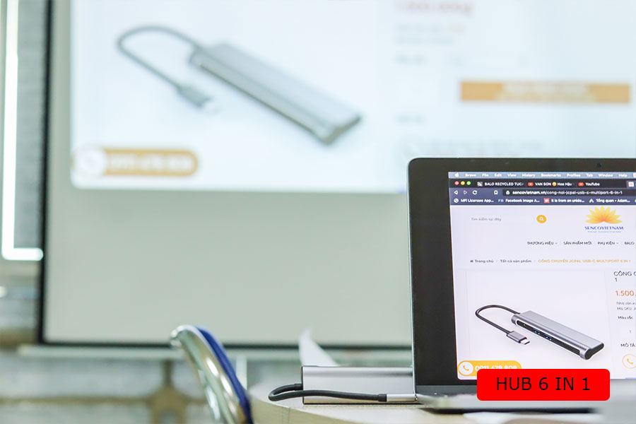 Hub-Jcpal- 6 In 1-Usb-C-Multiport