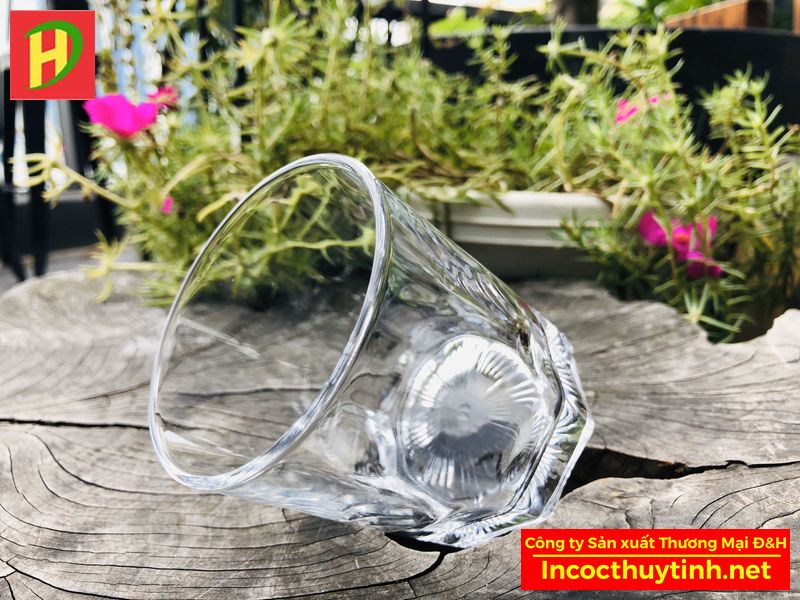 Cốc thủy tinh Ocean bát giác