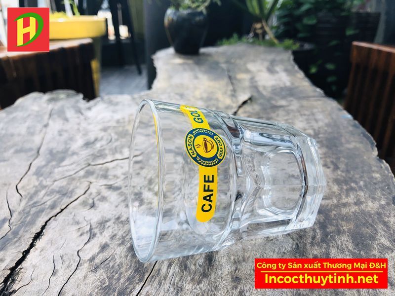 Cốc thủy tinh quán cafe 03