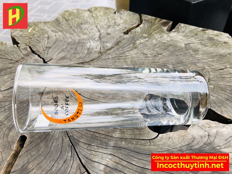 In cốc thủy tinh Luminarc cao