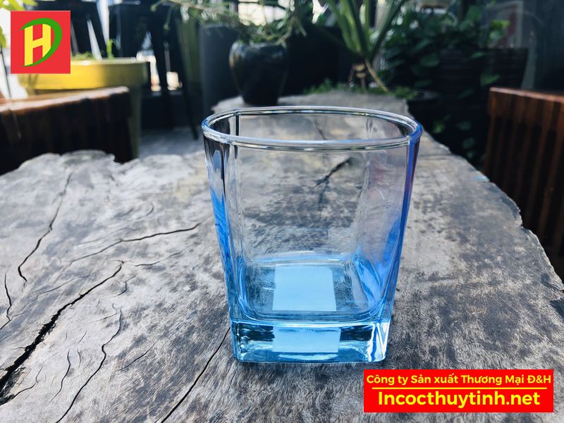 Cốc thủy tinh Luminarc xanh lam