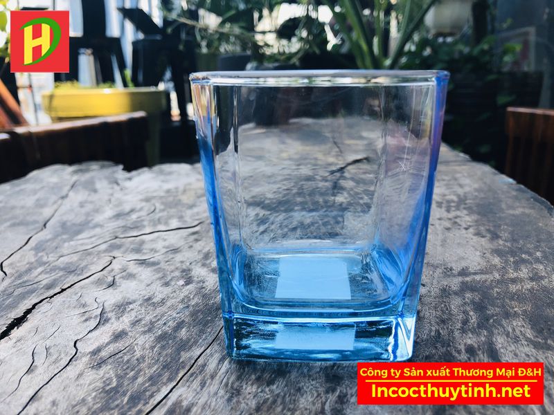 Cốc thủy tinh Luminarc xanh lam