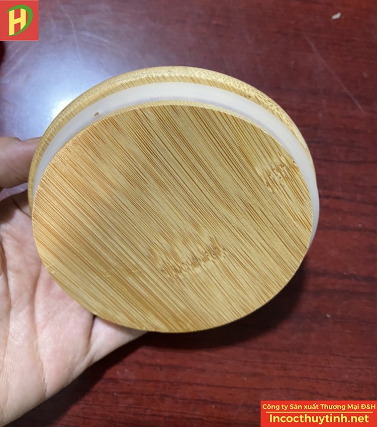 Hũ thuỷ tinh nắp gỗ được ưa chuộng sử dụng