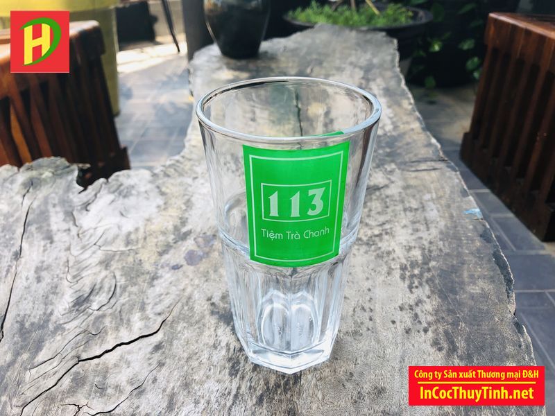 Cốc thủy tinh trà chanh 04
