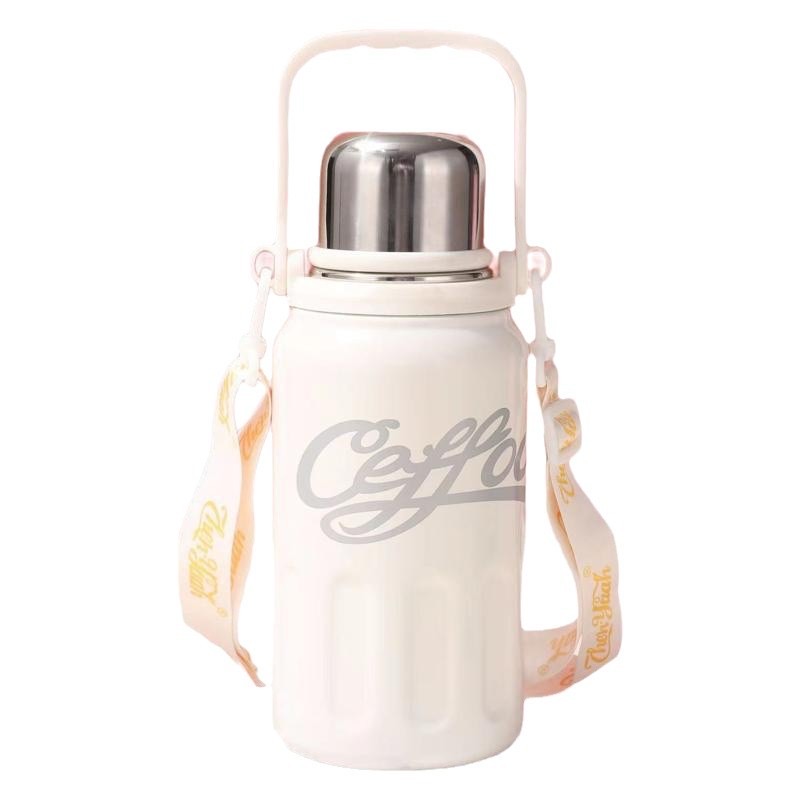 Bình Giữ Nhiệt Coffe Cup Dung Tích 1200Ml. Bình Đựng Nước Chất Liệu Inox 316 Cao Cấp CUP-28