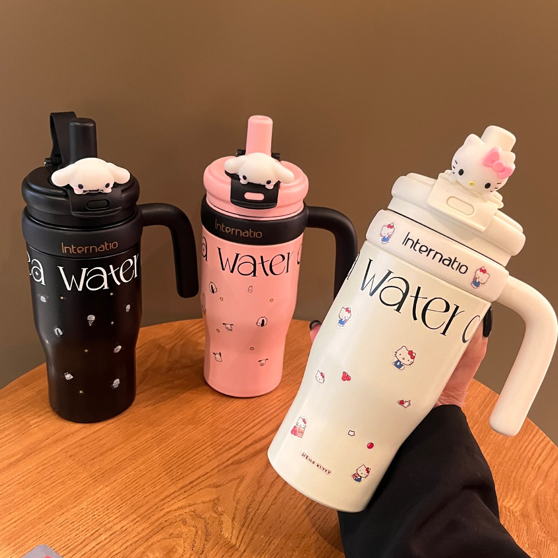 Ly giữ nhiệt cao cấp inox 316 Intellectual phong cách BlackPink 650ml LUN-OZ4