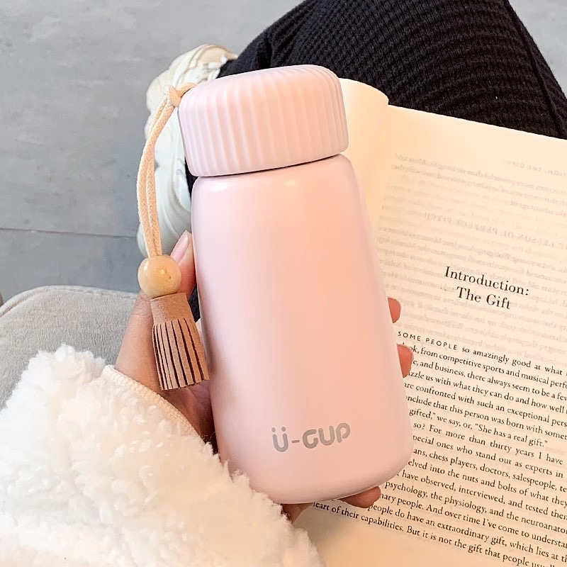 Bình Giữ Nhiệt 24h Thông Minh Kèm Cốc Uống, Ly Giữ Nhiệt 600ml/800ml Inox 316 Chống Gỉ An Toàn AHK0