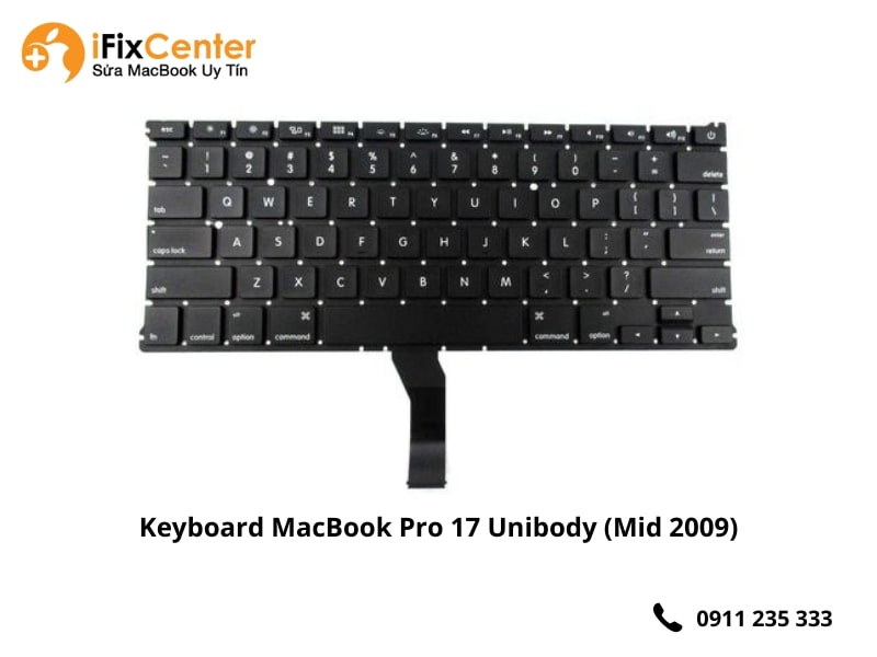 Thay bàn phím Macbook Đà Nẵng