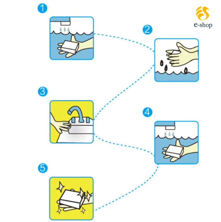 cach su dung mut xop melamine thanh 30 cm