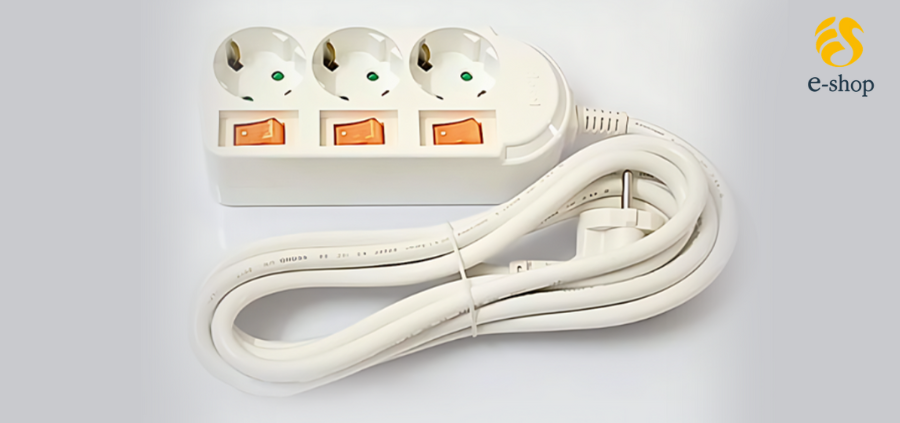 Ổ cắm điện Dosel Hàn Quốc 3 lỗ 3 công tắc