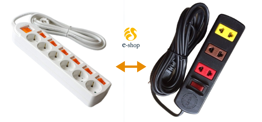 So sánh ổ cắm điện Hàn Quốc và ổ cắm điện thông thường