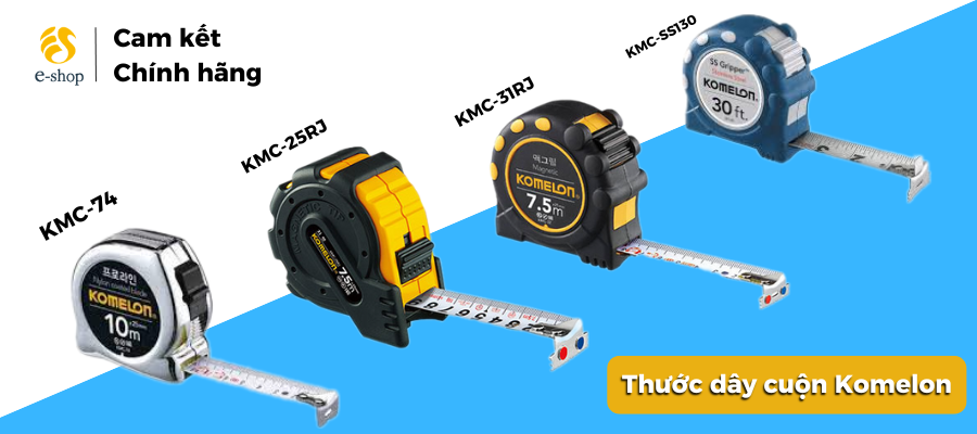 Thước dây cuộn Komelon chính hãng Thước dây cuộn Komelon chính hãng