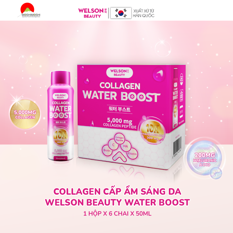 Giới thiệu về Nước uống bổ sung Collagen Welson Beauty
