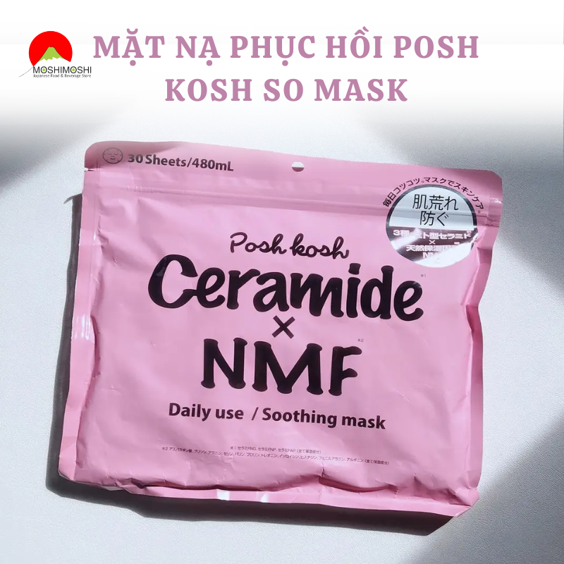 MẶT NẠ PHỤC HỒI POSH KOSH SO MASK - 30 MIẾNG