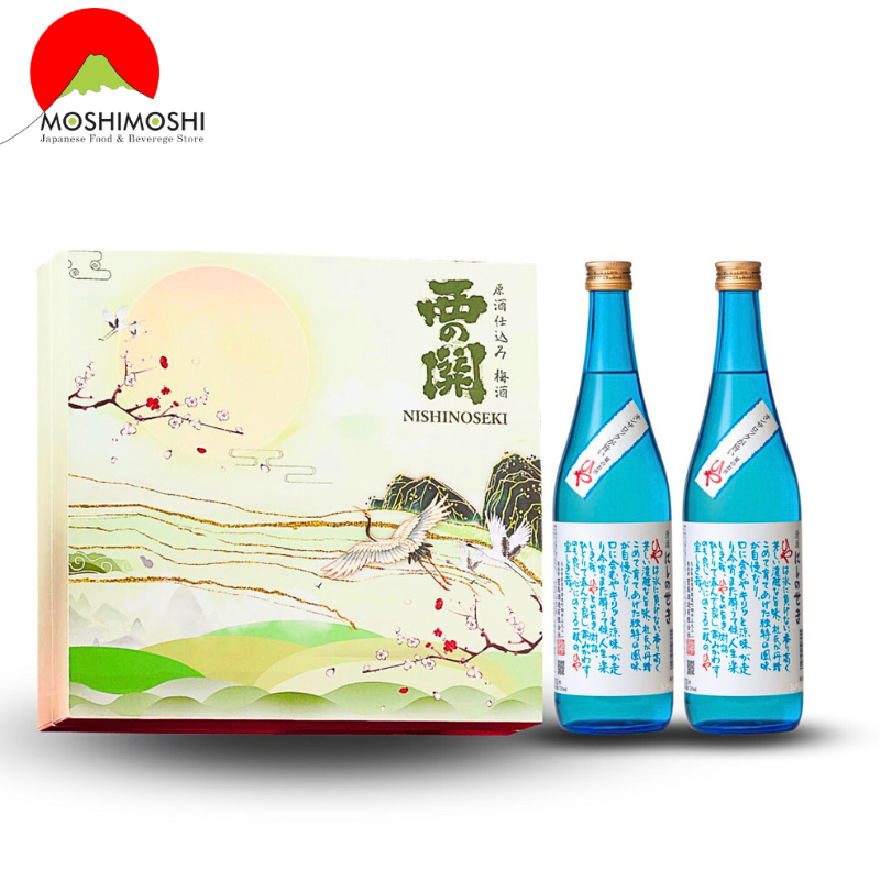 Hộp quà Tết Nắng Xuân Rượu Sake Nishino Seki Hiya 720ml