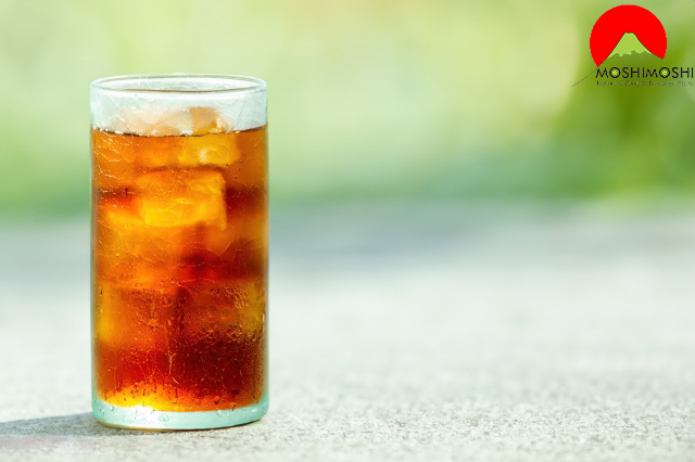 Cách uống trà ô long đen Nhật Bản Meister Legend Haruna với đá