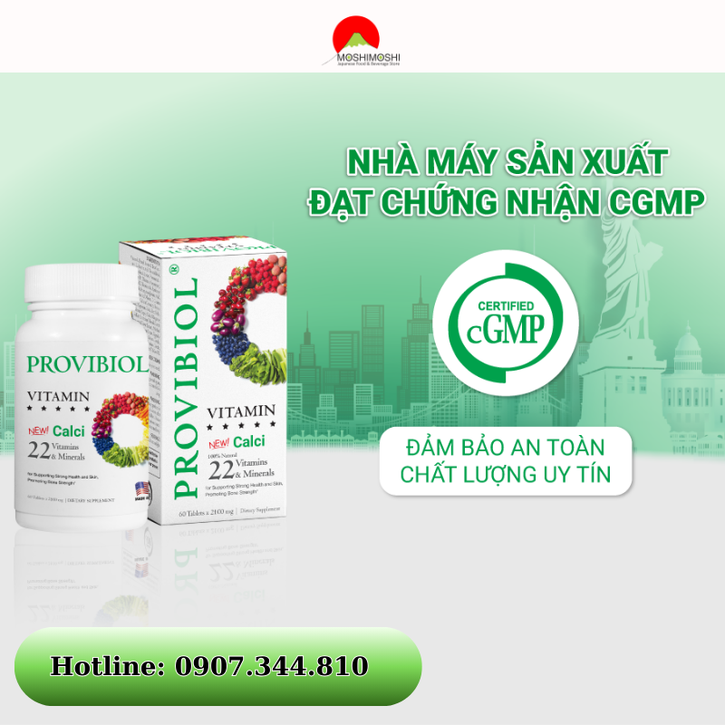 Mua Viên uống cung cấp vitamin và khoáng chất Provibiol Vitamin ở đâu?