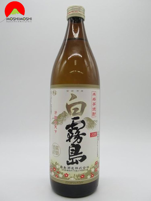 Rượu shochu Shiro Kirishima 20% 900ml Nhật Bản