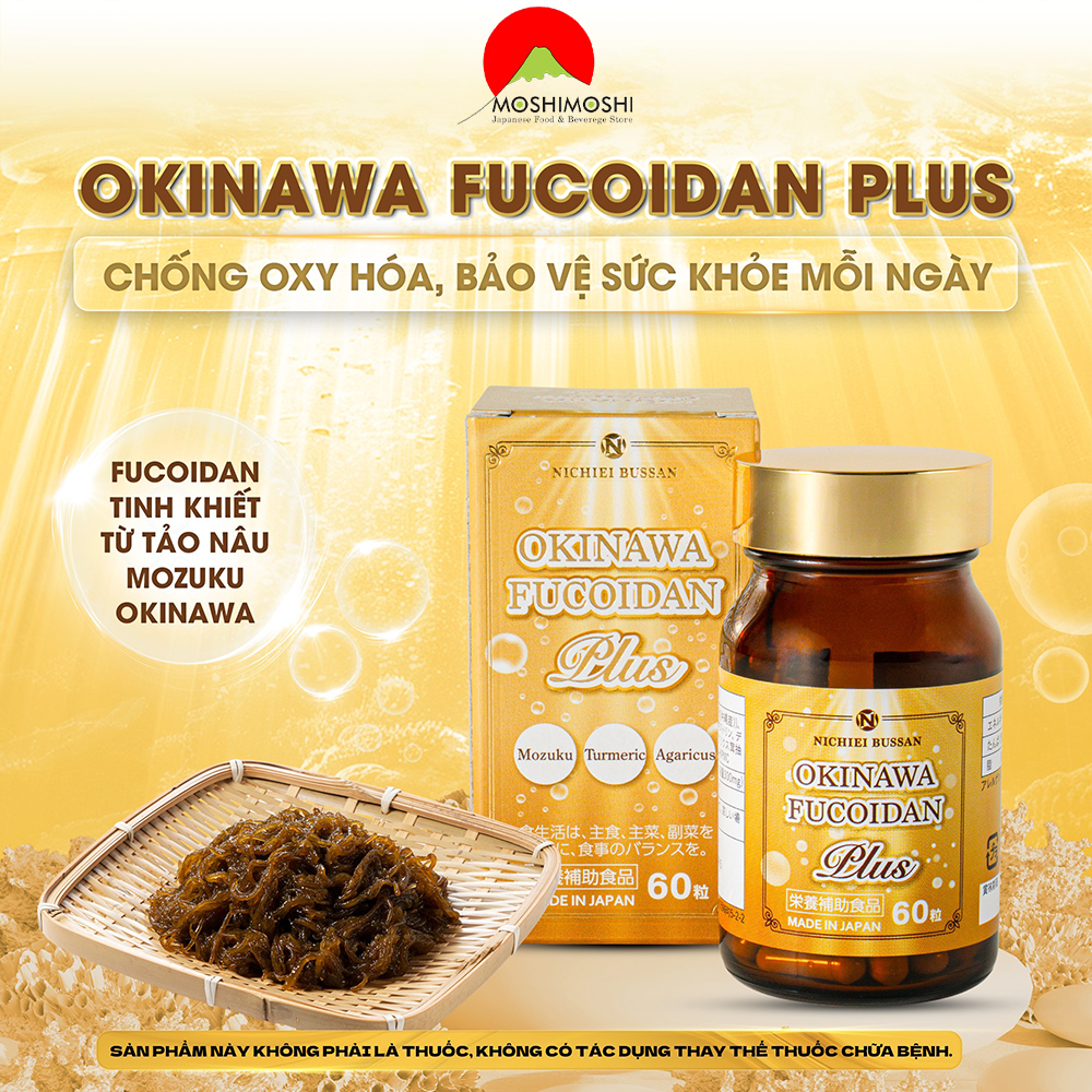 Công Dụng Viên Uống Okinawa Fucoidan Plus