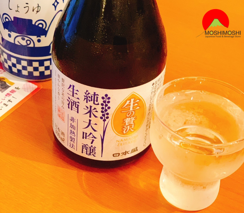 Sake Nihonsakari Nama No Zeitaku Junmai Daiginjo