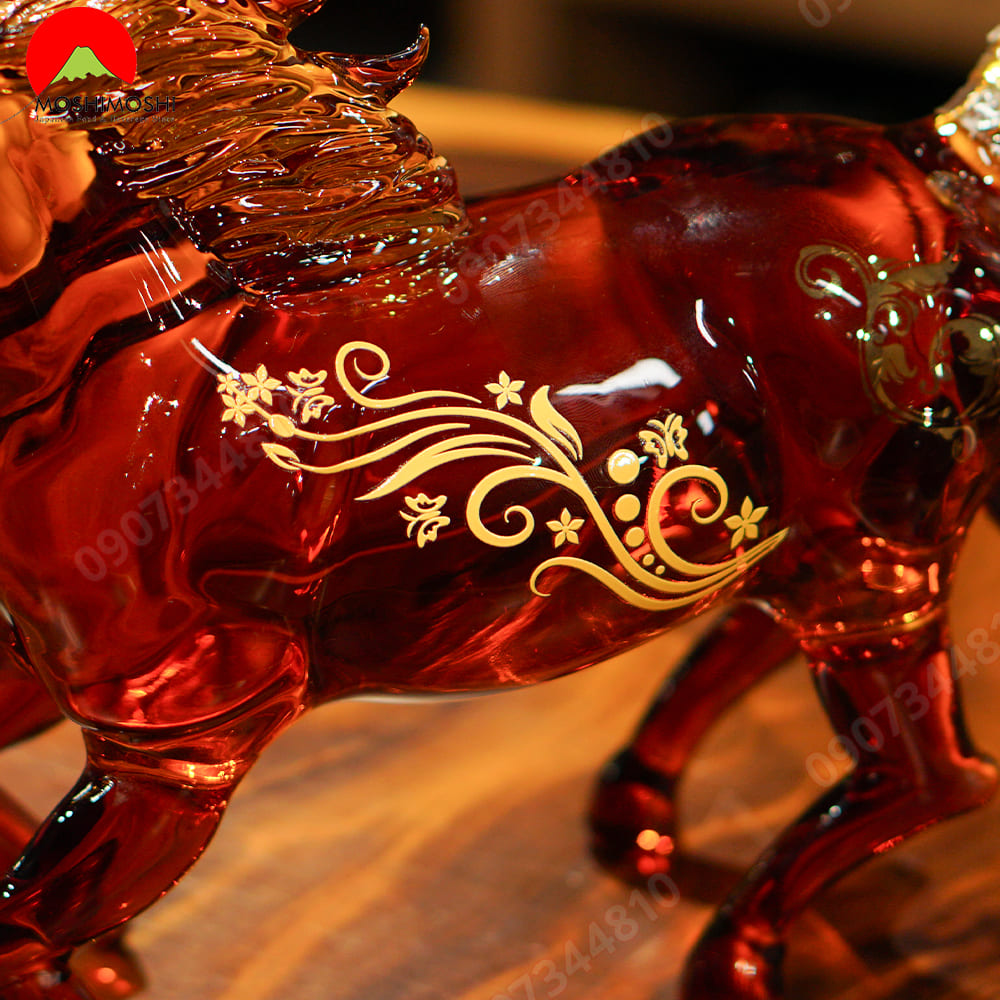 Rượu Ngựa Linh Vật Aura Brandy XO 1000ml