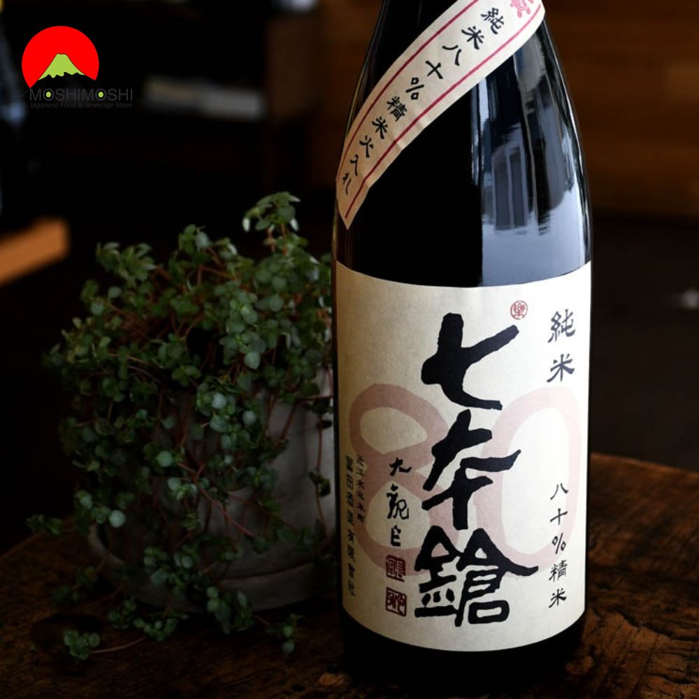 Sake Shichihonyari 80 Seimai Hiire Junmai