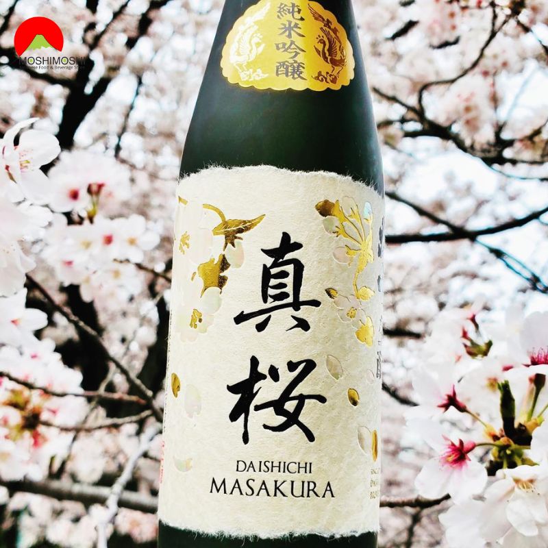 Rượu biếu tết 2025 Sake Junmai Daiginjo Daishichi Masakura
