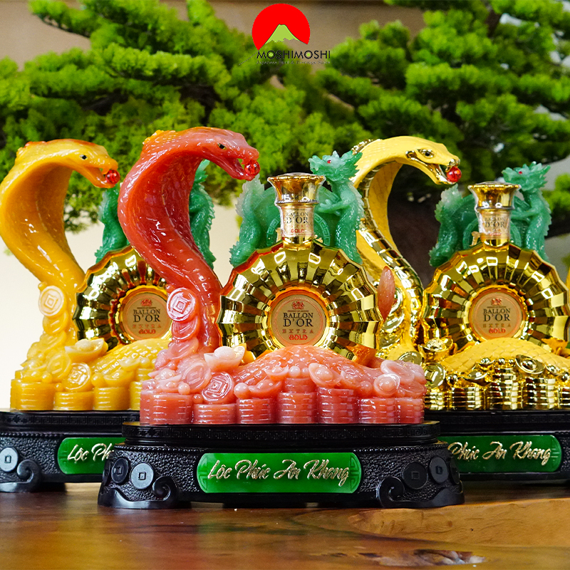 Kệ Rượu Rắn Lộc Phúc An Khang